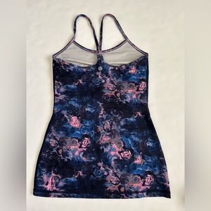 Lululemon Power Y Floral Tank Top size 4.
